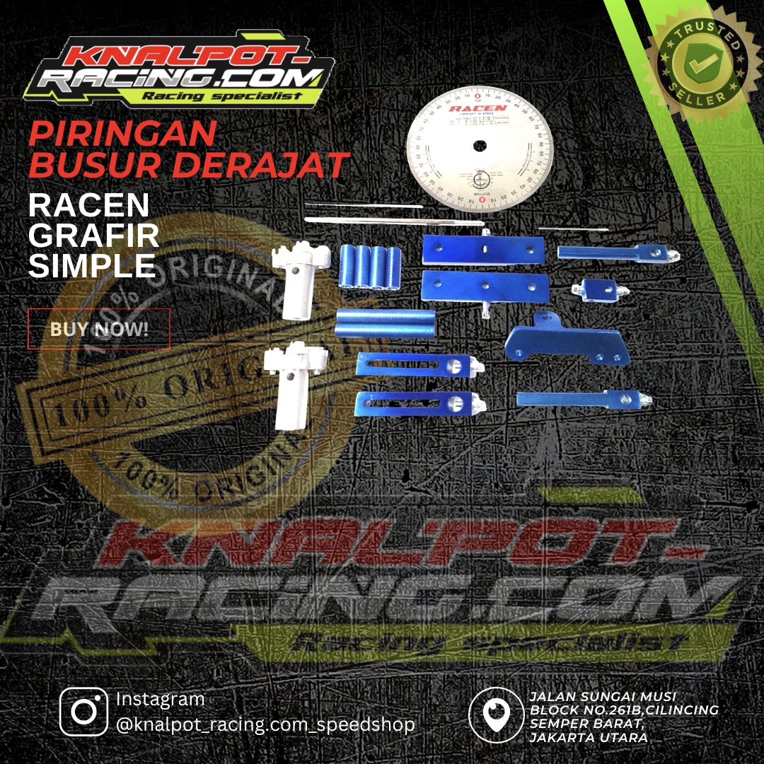 BUSUR DERAJAT RACEN STAINLESS